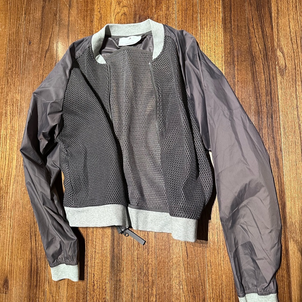 Stella McCartney Charcoal and Light Gray Jacket
